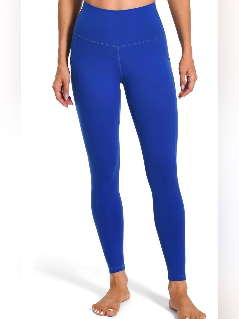 Colorfulkoala Buttery Soft High Waisted Pocket Leggings, Size: M